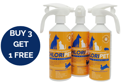 Chloripet Antiseptic & Disinfect Spray
