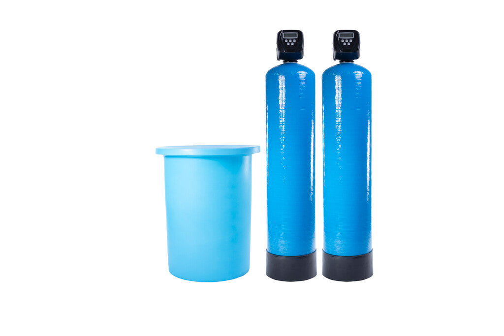 Nitrite Duplex Commercial Filter, Clack WS1CITT Digital Meter Controller