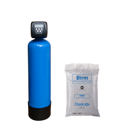 48" x 82", Sediment Filter (Birm), Clack WS3 Digital Controller, (Side Mount), 14m³/hr