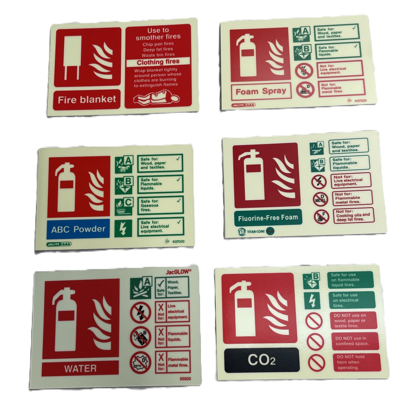 Fire Extinguisher Signs