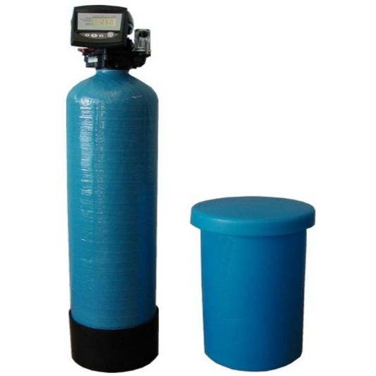 10" x 35", 30L, Simplex Water Softener, Autotrol 255 Digital Metered Controller, 1.2m³/hr