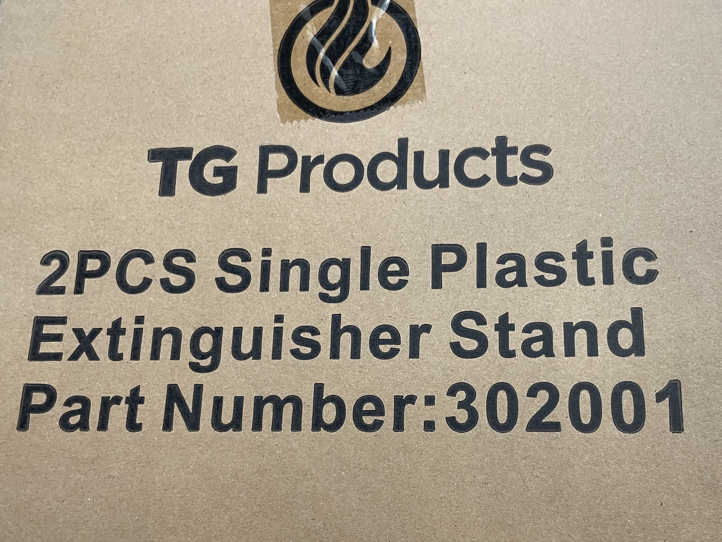 Fire Extinguisher Stand With Skirting Board Cutout, Pack of 2