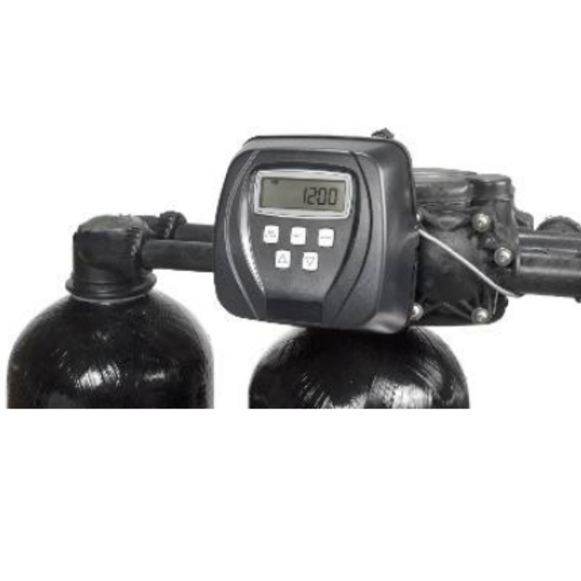 Duplex Clack WS1TT Meter Controlled Commercial Water Softener 8" x 17", 10 Litres